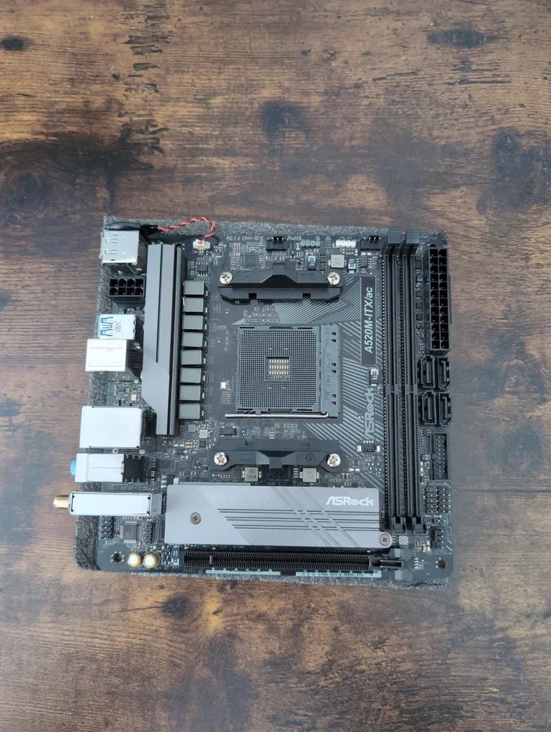 AsRock AMD A520M AM4 ITX/AC Motherboard