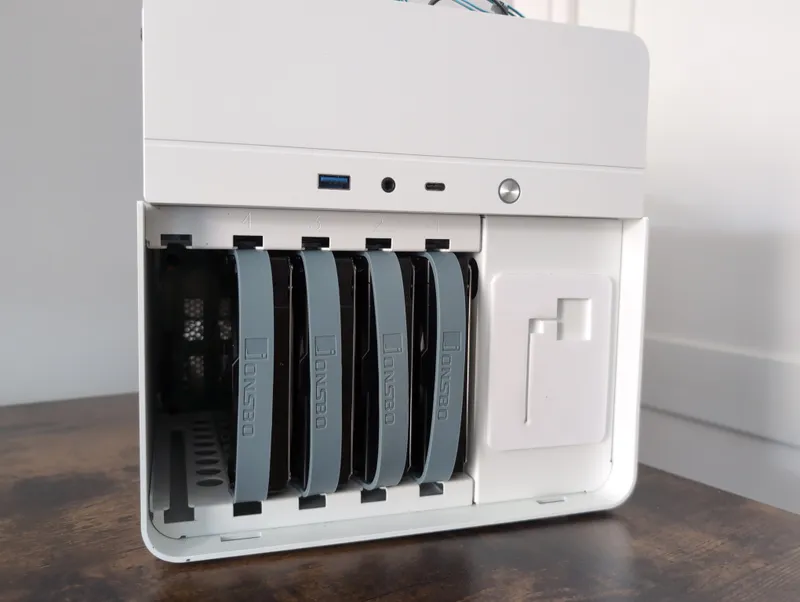 Four HDDs added